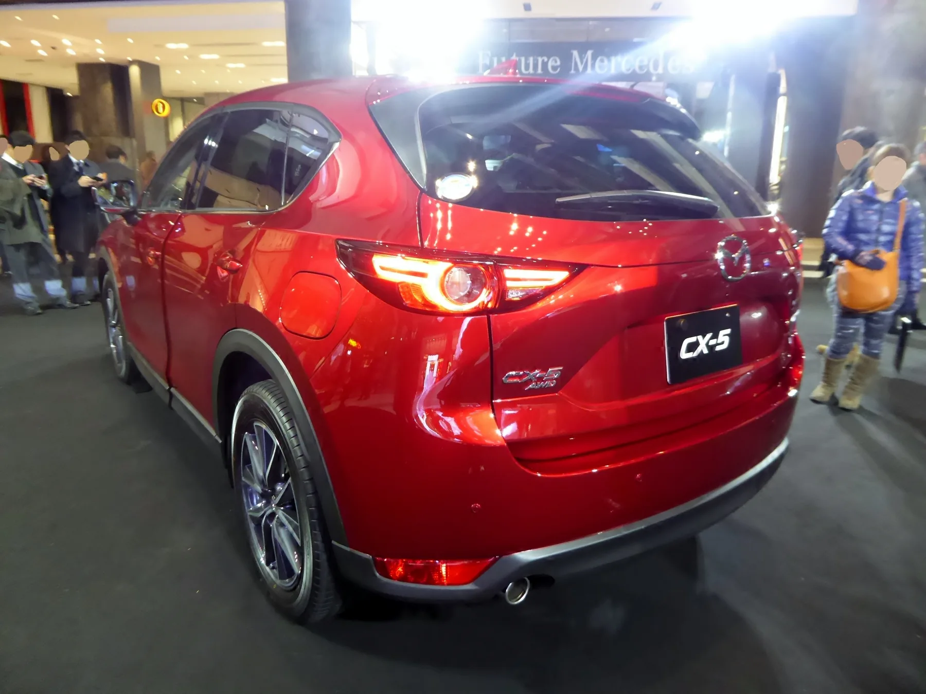 مازدا CX-5 من الخلف لفحص الهيكل قبل الشراء